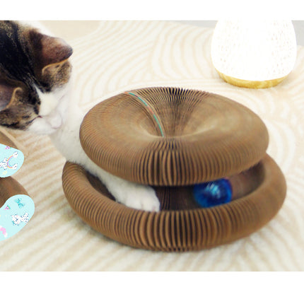 Griffoir pliable en carton pour chat