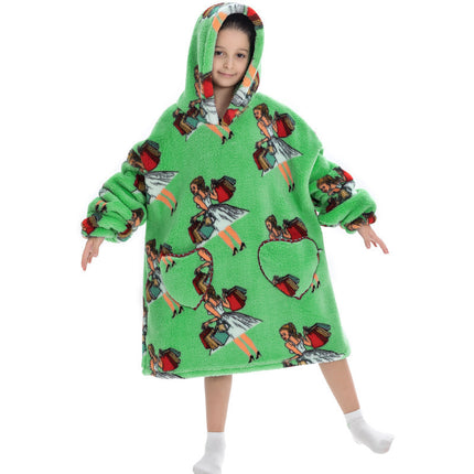 Thermal Sweatshirt Lazy Sweatshirt Kids