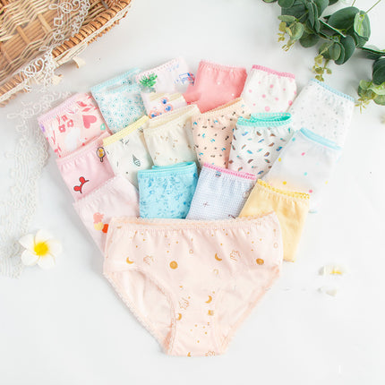 Sous-vêtements pour enfants Triangle floral multi-fantaisie