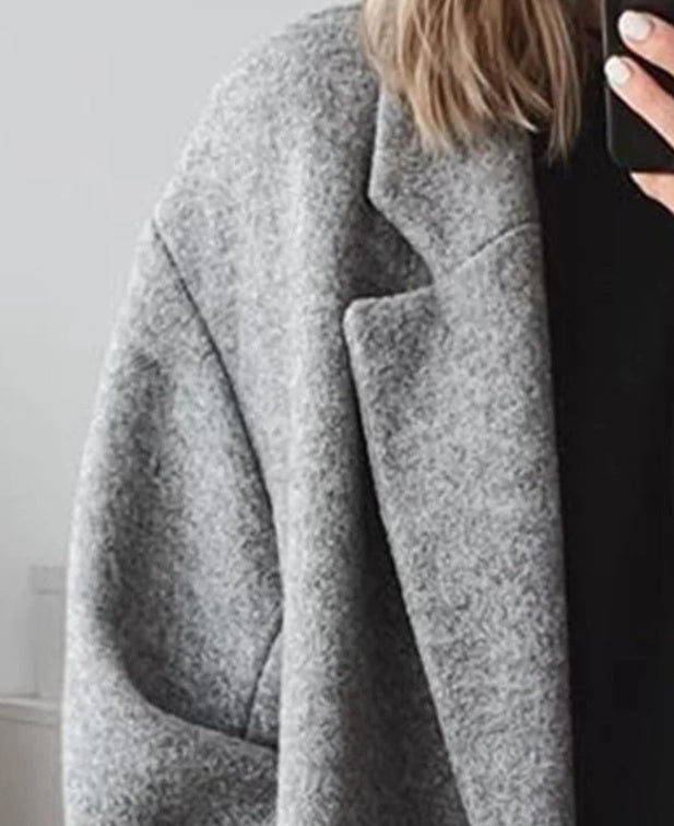 Multi-color Multi-size Woolen Trench Coat