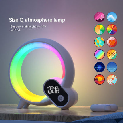 ساعة منبه رقمية من Creative Q Light Analog Sunrise