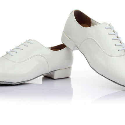 Men's Leather Dance Shoes Soft Bottom Latin & Standard