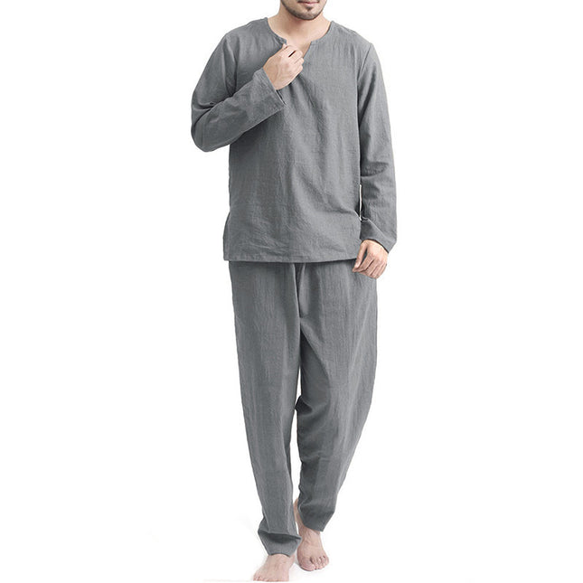 Casual Two-Piece Breathable Loose Pajamas