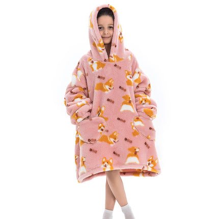 Thermal Sweatshirt Lazy Sweatshirt Kids